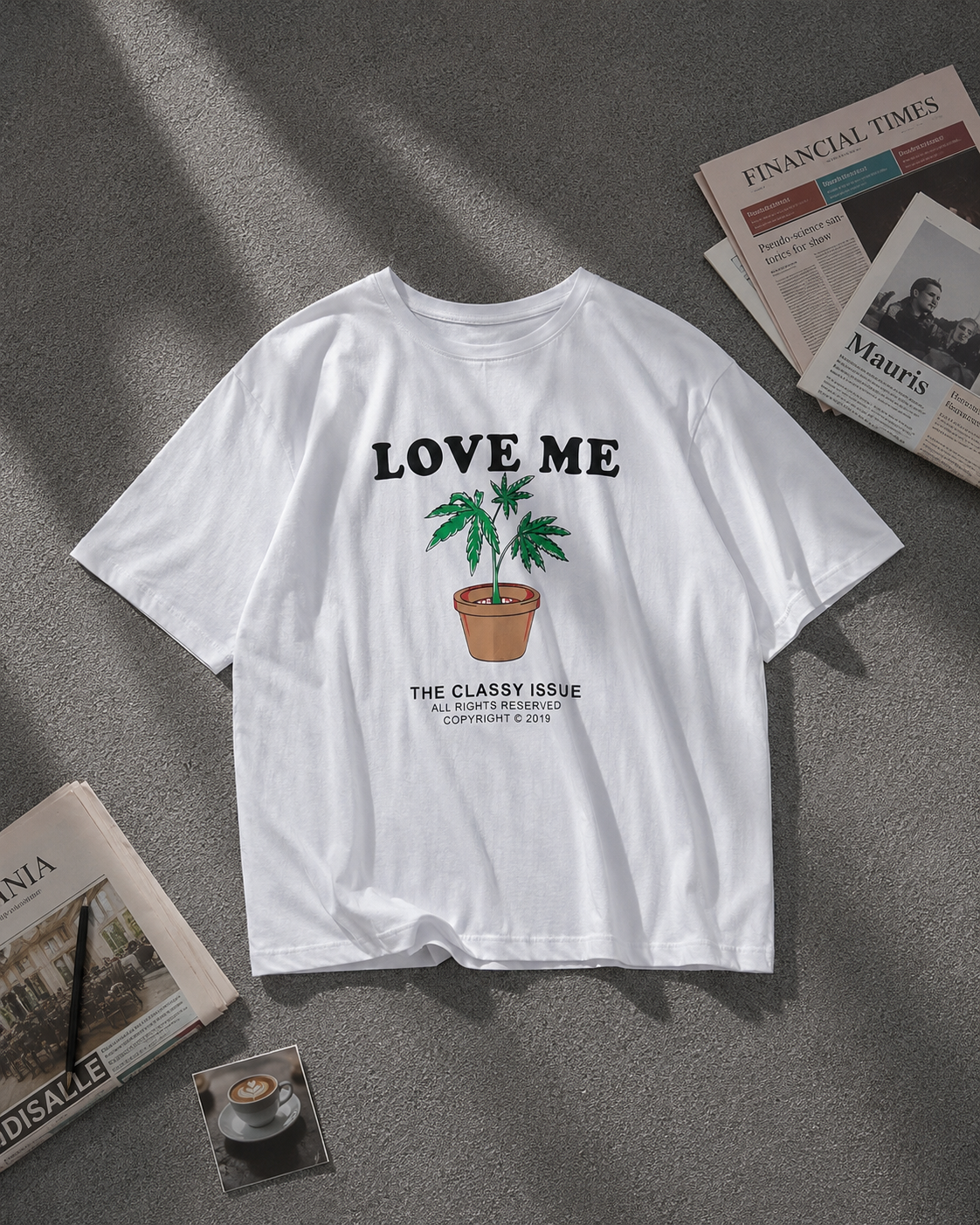 تیشرت لانگ Love Me