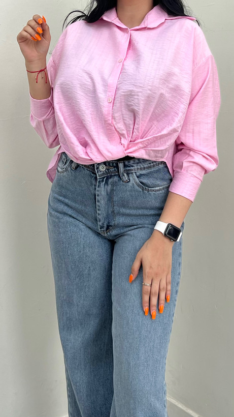 شومیز جلو گره ای