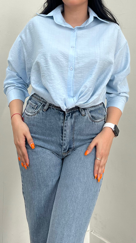 شومیز جلو گره ای